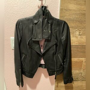 Mackage Aritzia leather jacket